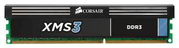 Оперативная память Corsair DDR3 4096Mb 1600MHz (CMX4GX3M1A1600C11) RTL 240 DIMM 11-11-11-30, 1.5V, XMS3 with Classic Heat Spreader - Core i7, Core i5 and Core 2