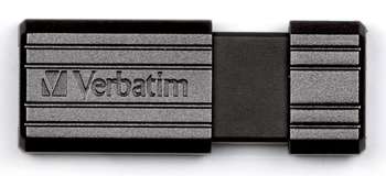 Flash-носитель Verbatim 16Gb PinStripe 49063 USB2.0 черный