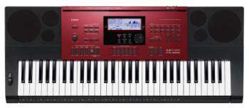 Музыкальный инструмент CASIO CTK-6250 (61Key,700+10Ton,210+10Rh,16Trk.Seq,150Arp,SD,USB,AUX,MicIN) красный