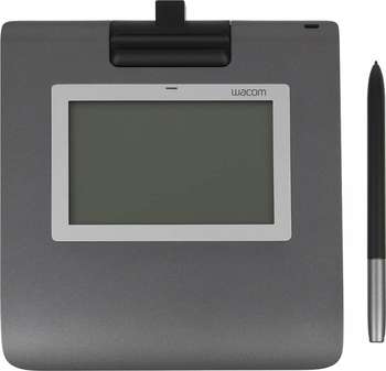 Графический планшет Wacom SignPad STU-430 черный USB