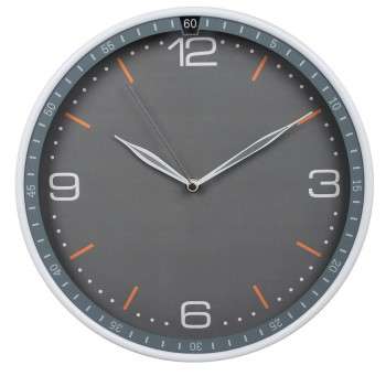Часы БЮРОКРАТ WALLC-R06P/GRAY D30.3см серый
