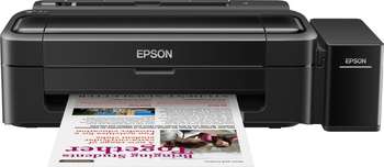 Струйный принтер Epson L132 A4 USB черный