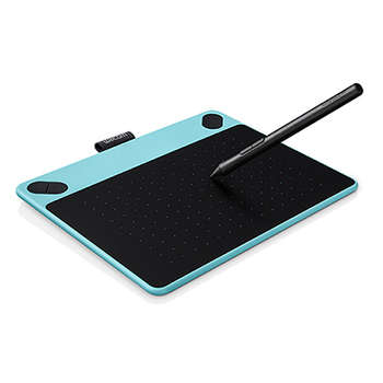 Графический планшет Wacom Intuos Draw Pen S CTL-490DB-N USB голубой