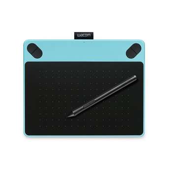 Графический планшет Wacom Intuos Art PT S CTH-490AB-N USB голубой