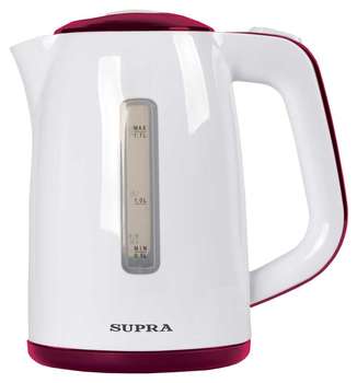Чайник/Термопот SUPRA KES-1728 1.7л. 2200Вт белый/красный