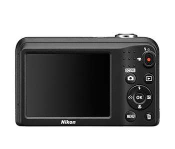 Фотокамера NIKON Фотоаппарат  CoolPix A10 черный 16.1Mpix Zoom5x 2.7" 720p 17Mb SDXC CCD 1x2.3 IS el 10minF/AA