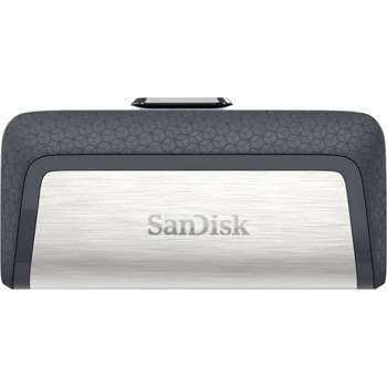 Flash-носитель SanDisk 16Gb Ultra Dual SDDDC2-016G-G46 USB3.0 серый/узор