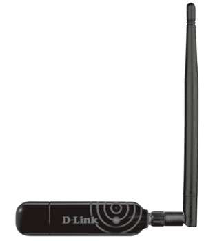 Сетевое устройство D-Link Адаптер Wireless N300 High-Gain USB Adapter DWA-137/A1B