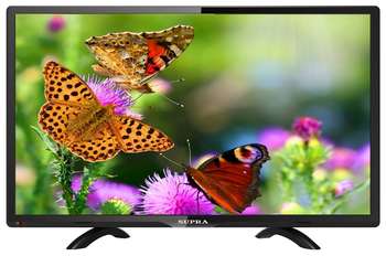 Телевизор SUPRA ЖК 24'' 24”, LED, HD ready, Телетекст, VGA STV-LC24450WL