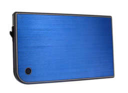 Бокс для HDD AgeStar 3UB2A14 SATA II пластик/алюминий синий 2.5"