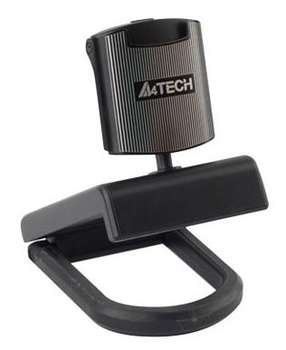 Веб-камера A4 PK-770G черный 0.3Mpix USB2.0 с микрофоном