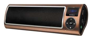 Магнитола SUPRA Аудио  PAS-6255 оранжевый 5Вт/MP3/FM/USB/SD