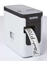 Принтер специализированный Brother P-touch PT-P700 стационарный черный/белый