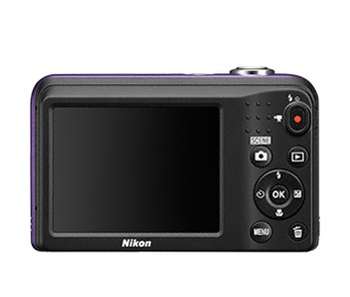 Фотокамера NIKON Фотоаппарат  CoolPix A10 фиолетовый/рисунок 16.1Mpix Zoom5x 2.7" 720p 17Mb SDXC CCD 1x2.3 IS el 10minF/AA