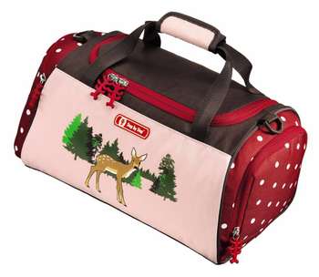 Школьный рюкзак STEP BY STEP спортивная Lovely Deer полиэстер розовый/рисунок