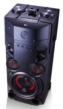 Музыкальный центр LG Микросистема  OM6560 черный 500Вт/CD/CDRW/FM/USB/BT