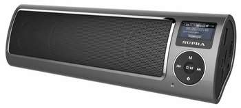 Магнитола SUPRA Аудио  PAS-6280 серый 5Вт/MP3/FM/USB/BT/microSD