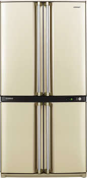 Холодильник Sharp SJ-F95STBE бежевый