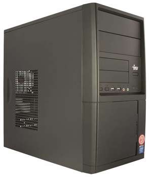Компьютер, рабочая станция iRU ПК  Home 311 MT Cel G3900 /4Gb/500Gb 7.2k/GT710 1Gb/Free DOS/GbitEth/400W/черный