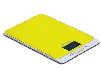 Кухонные весы KITFORT Весы кухонные электронные KT-803-4 макс.вес:5кг желтый