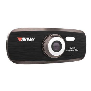 Автомобильный видеорегистратор Artway 390 черный 3Mpix 1080x1920 1080p 170гр.