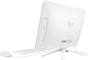 Моноблок HP 20-c038ur 20" HD Cel J3060/4Gb/500Gb 7.2k/HDG/DVDRW/Windows 10/GbitEth/клавиатура/белый