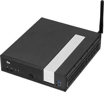 Компьютер, рабочая станция iRU Неттоп  111 Cel J3355 /4Gb/500Gb/HDG500/CR/Free DOS/GbitEth/WiFi/40W/черный