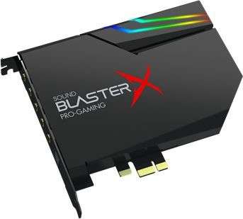 Звуковая карта Creative PCI-E BlasterX AE-5 5.1 Ret 70SB174000000