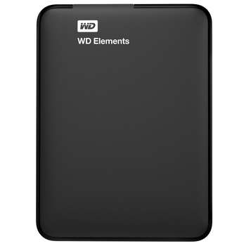 Внешний накопитель Жесткий диск USB 3.0 1Tb WDBUZG0010BBK-WESN Elements Portable 2.5" черный