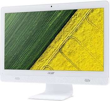 Моноблок Acer Aspire C20-720 19.5" HD+ P J3710 /4Gb/500Gb 5.4k/HDG405/DVDRW/CR/Free DOS/GbitEth/WiFi/BT/45W/клавиатура/мышь/Cam/белый 1600x900