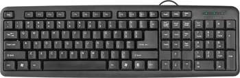 Клавиатура DEFENDER HB-420 RU BLACK 45420