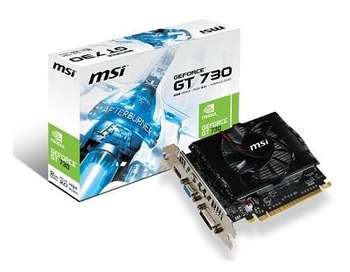 Видеокарта MSI PCIE16 GT730 2GB GDDR3 N730-2GD3V2