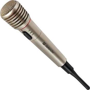Микрофон DEFENDER KARAOKE MIC-140 GREY 64140