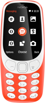 Сотовый телефон Nokia 3310 DS TA-1030 WARM RED A00028102