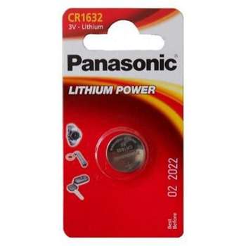 Аккумулятор CR-1632 PANASONIC 5/card (Элемент питания) 1шт