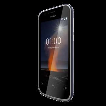 Смартфон Nokia 1 DS TA-1047 DARK BLUE, 4.5'' 854x480, 1.1GHz, 4 Core, 1GB RAM, 8GB, up to 128GB flash, 5Mpix/2Mpix, 2 Sim, 2G, 3G, LTE, BT, Wi-Fi, GPS, Micro-USB, 2150mAh, Android 8, 131g, 133.6 х 67.78 х 9.5 11FRTL01A08