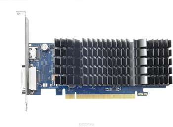 Видеокарта ASUS GeForce GT 1030 1228Mhz PCI-E 3.0 2048Mb 6008Mhz 64 bit DVI HDMI HDCP Silent
