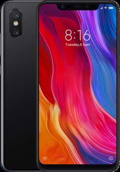Смартфон Xiaomi Mi 8 128Gb черный X19490