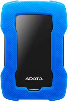 Внешний накопитель A-DATA USB 3.0 2Tb AHD330-2TU31-CBL HD330 DashDrive Durable 2.5" синий