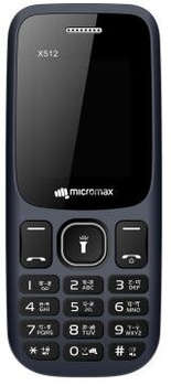 Сотовый телефон X512 синий моноблок 3G 2Sim 1.77" (MICROMAX X512 BL)