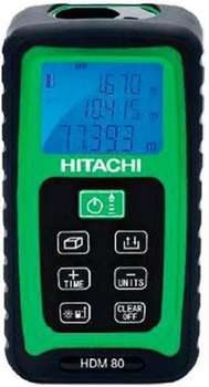 Измерительная техника Hitachi Лазерный дальномер  HDM80