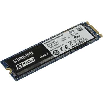 Накопитель SSD Kingston PCI-E x2 480Gb SA1000M8/480G A1000 M.2 2280