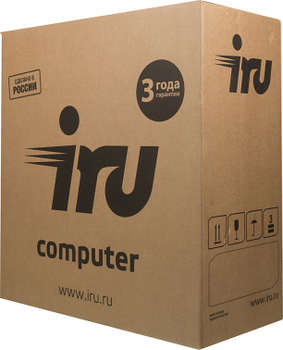 Компьютер, рабочая станция iRU Home 228 MT A8 9600 (3.1)/4Gb/SSD120Gb/R7/Free DOS/GbitEth/400W/черный (1110803)