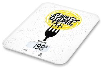 Кухонные весы BEURER Весы кухонные электронные  KS19 Bon Appetit макс.вес:5кг рисунок