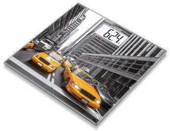 Весы BEURER напольные электронные GS203 New York макс.150кг рисунок