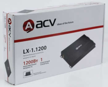 Автомобильный усилитель ACV LX-1.1200 одноканальный 26659
