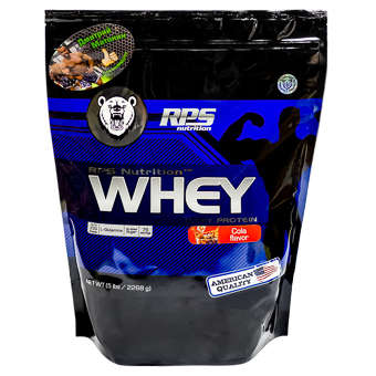 Спортивное питание RPS Nutrition Whey. Пакет 2268 гр. Вкус: Кола.