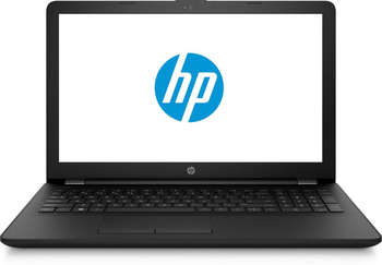 Ноутбук HP 15-bs182ur Pentium 4417U/4Gb/500Gb/Intel HD Graphics 610/15.6"/HD /Free DOS/black/WiFi/BT/Cam