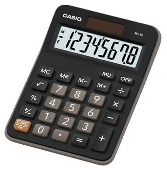 Калькулятор CASIO MX-8B-BK-W-EC