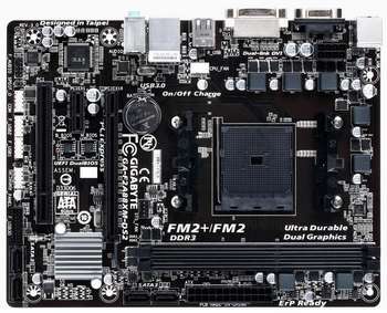 Материнская плата Gigabyte GA-F2A88XM-DS2 Socket-FM2 AMD A88X DDR3 mATX AC`97 8ch(7.1) GbLAN SATA6 RAID VGA+DVI USB3.0